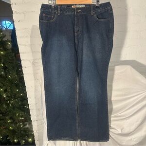 Route 66 Jeans Womens Size 18A Blue Cotton Denim Low Rise Bootcut Western